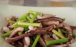 鱿鱼炒蒜苔怎么做？步骤和技巧有哪些？